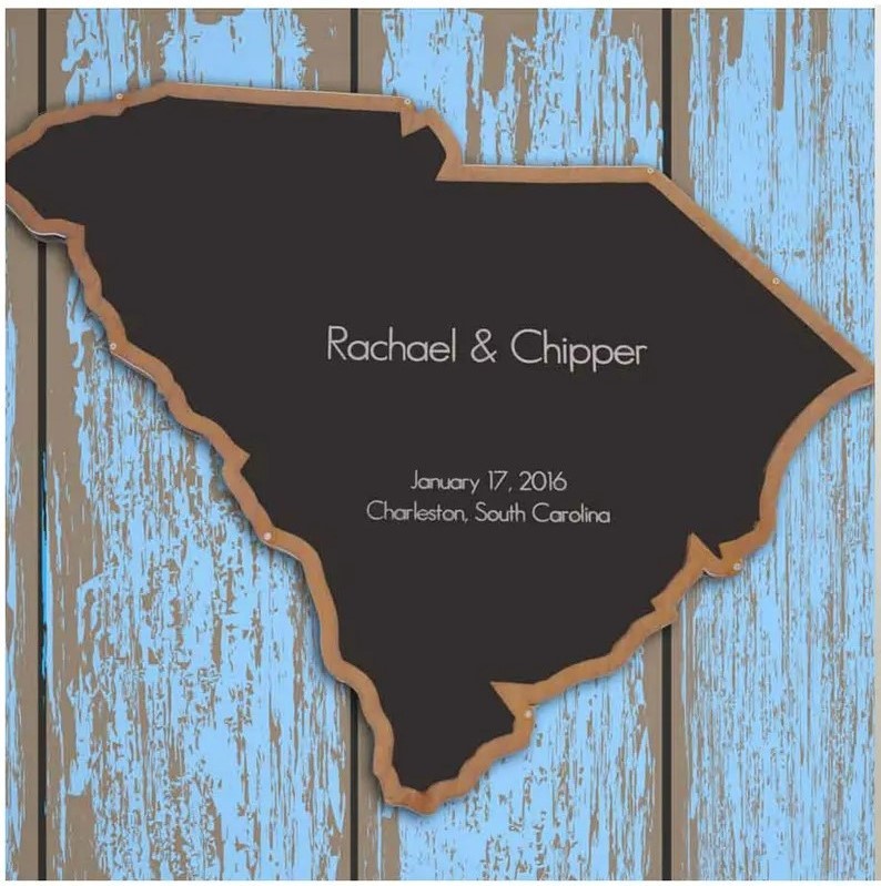 destination wedding guest book alternative
