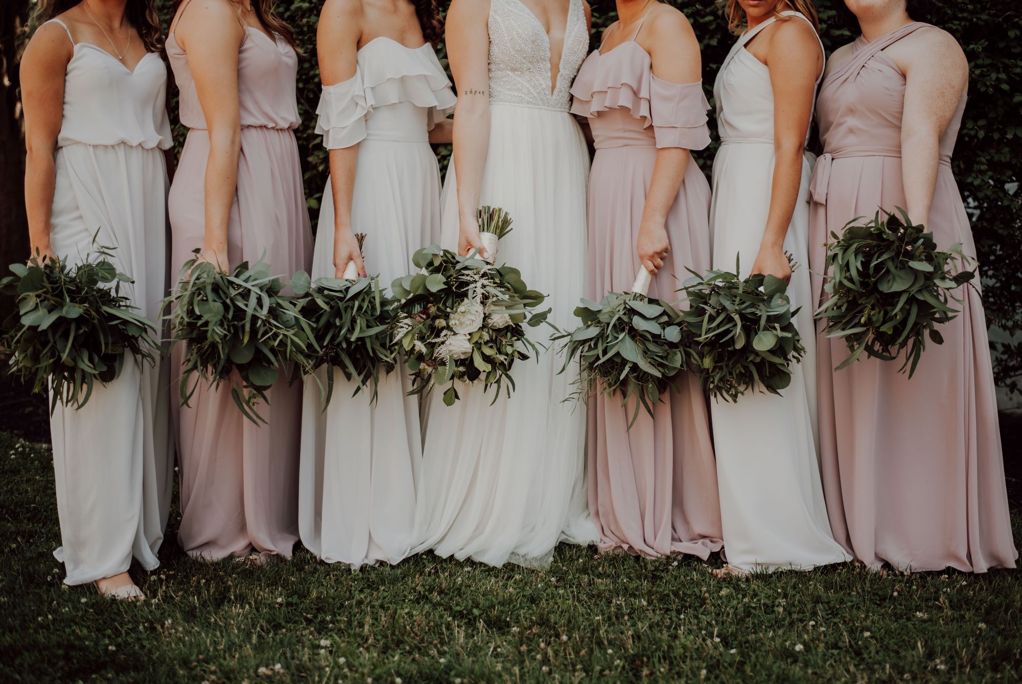 Personalized Wedding Party Adult Flip Flops - Team Bride
