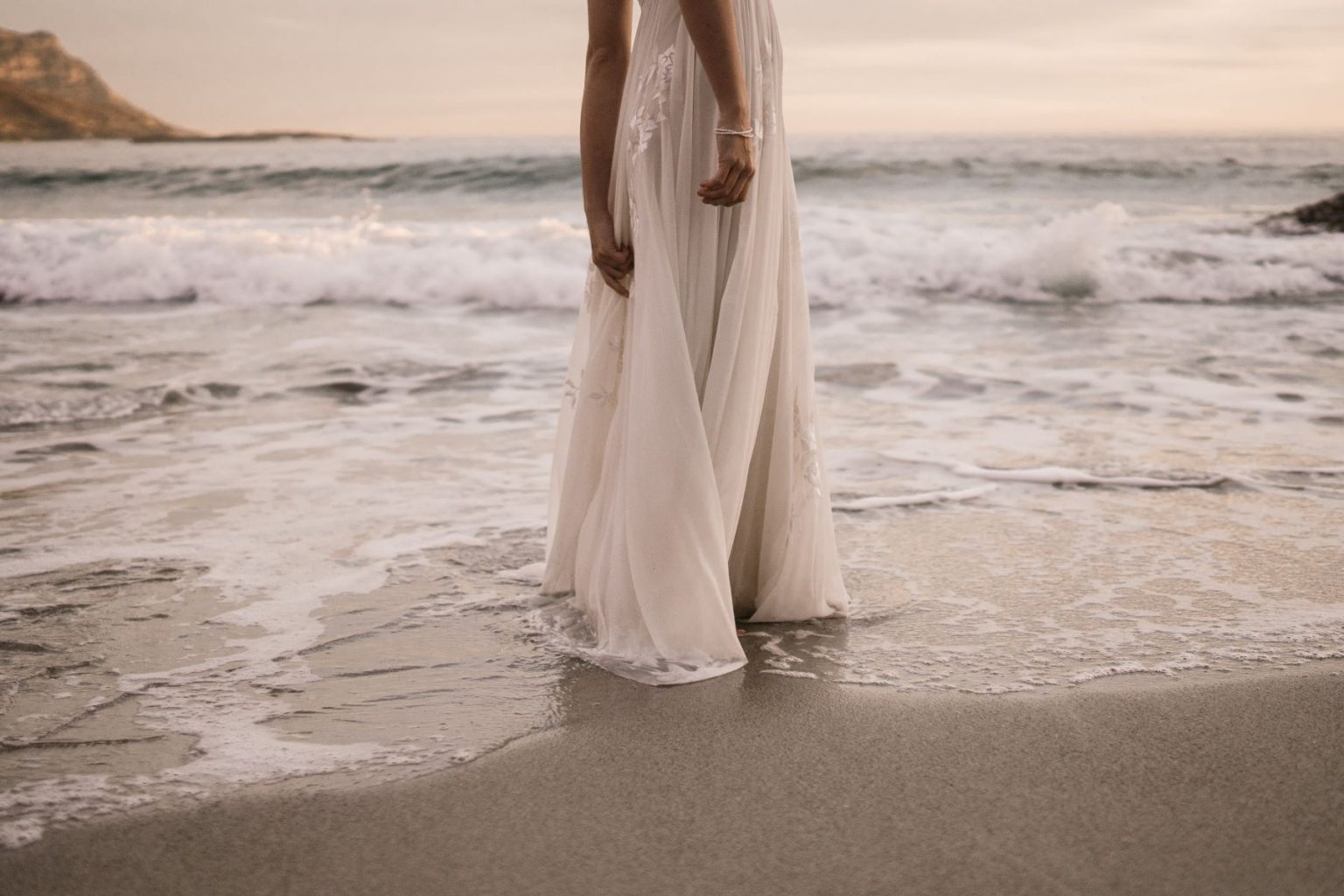 Casual Beach Wedding Dresses - Destination Wedding Details