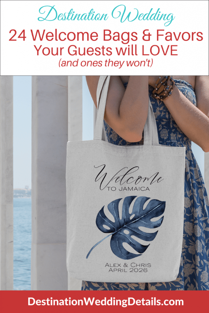 Destination Wedding Welcome Bags and Favors