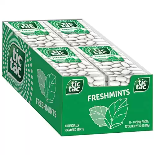 Tic Tac Freshmint Breath Mints, Bulk 12 Pack