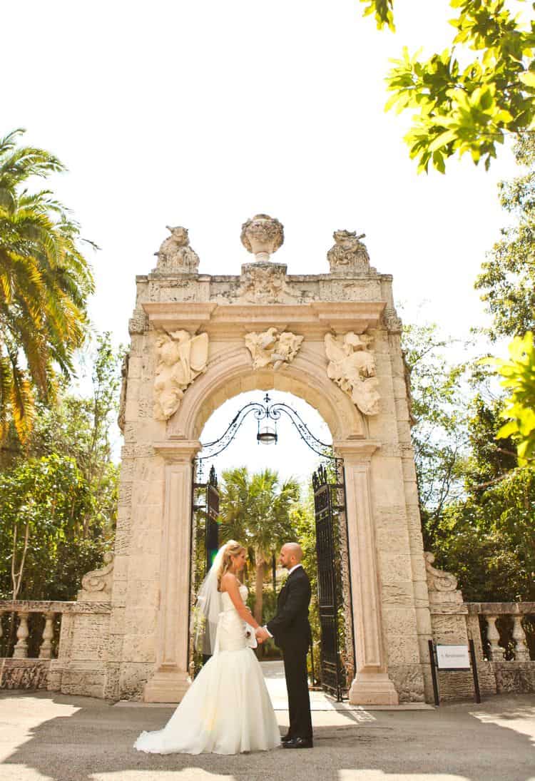 Elopement at the Vizcaya Museum & Gardens