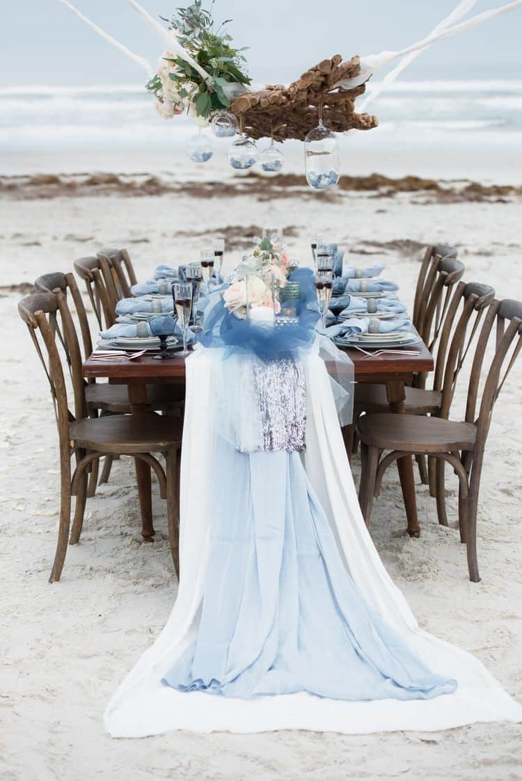 Breezy Blue Beach Wedding Inspiration Destination Wedding Details 3804