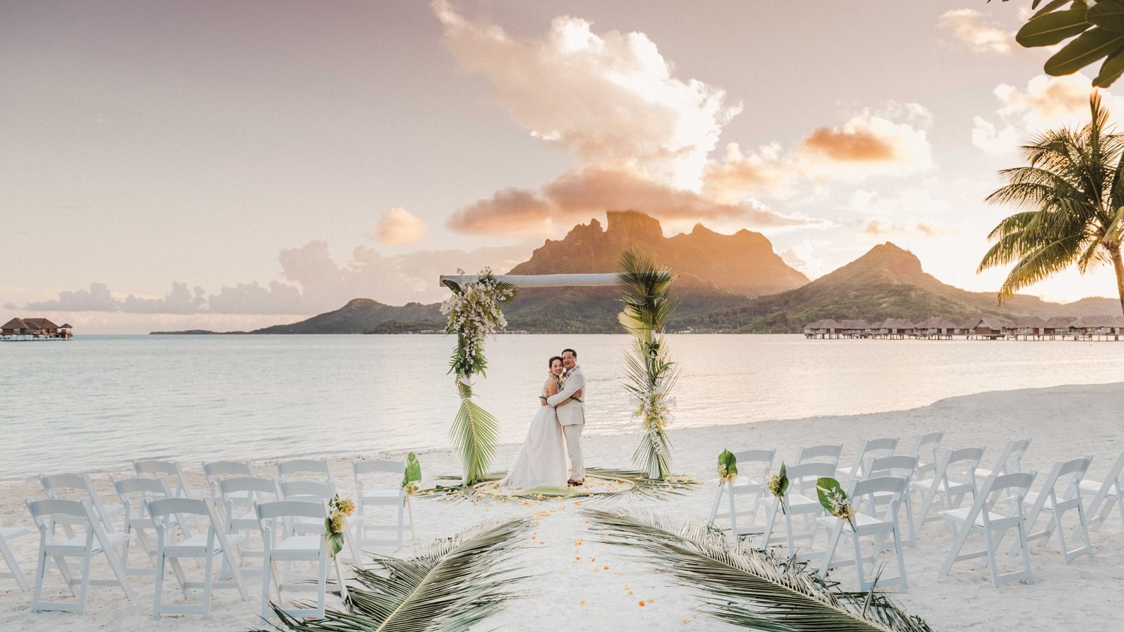 Luxe Bora Bora Destination Wedding Bridalpulse