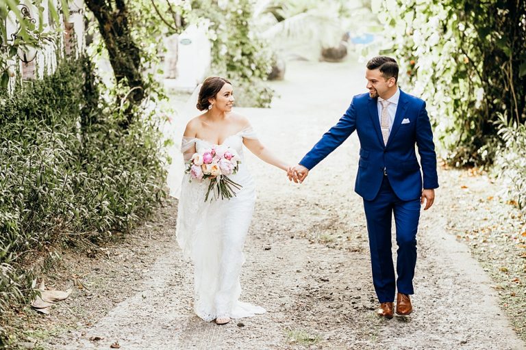 Intimate and Romantic Hacienda Wedding in Puerto Rico - Destination ...