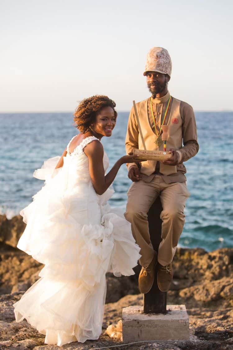 Cliffside Jamaica Wedding 66