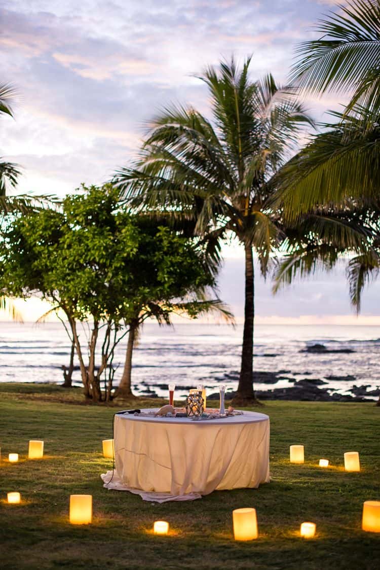 Beach wedding sand ceremony