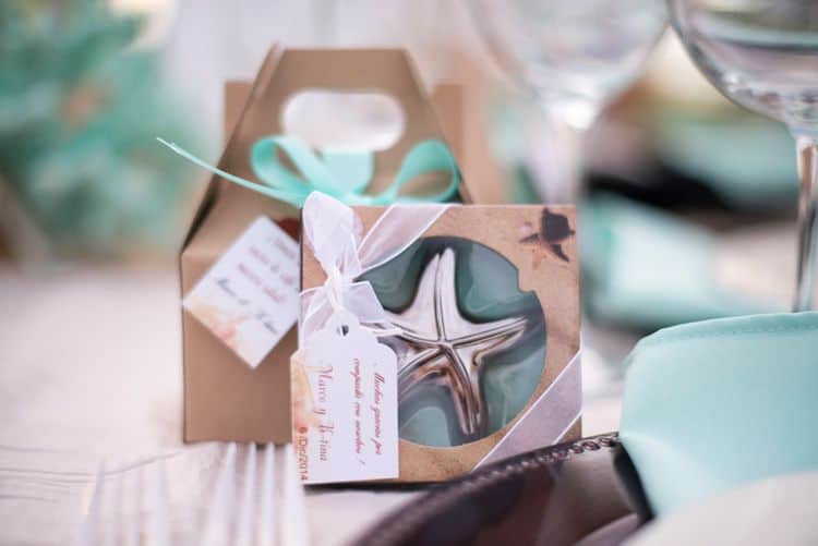 beach wedding favors