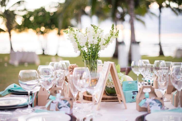 Beach themed wedding in Costa Rica