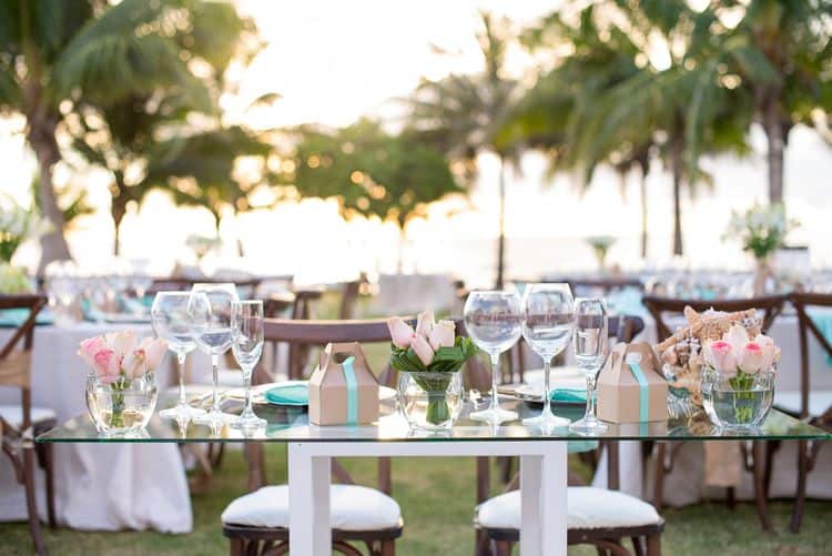 Beach themed wedding in Costa Rica