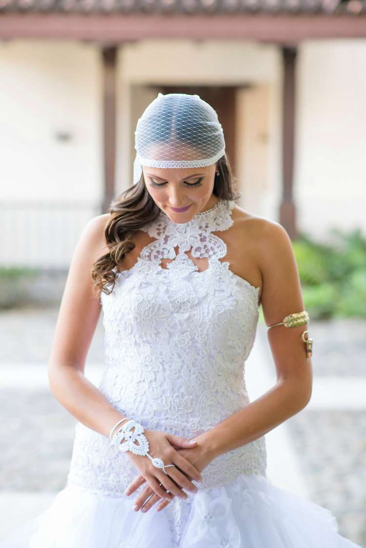 Beach wedding attire