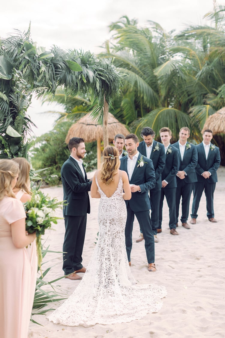 Beautiful Destination Wedding at Blue Venado Beach Club in Playa Del Carmen  - Destination Wedding Details