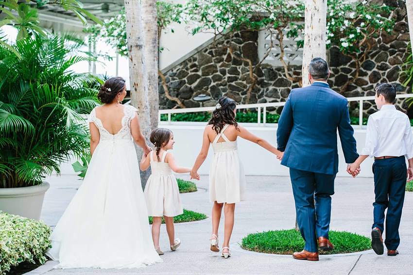 Tropical Destination Wedding In Hawaii At The Halekulani Hotel