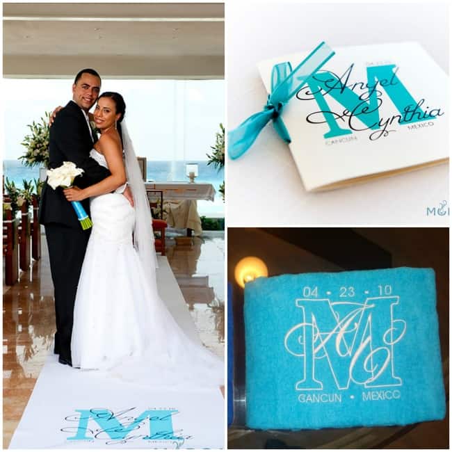 Destination Wedding Monogram