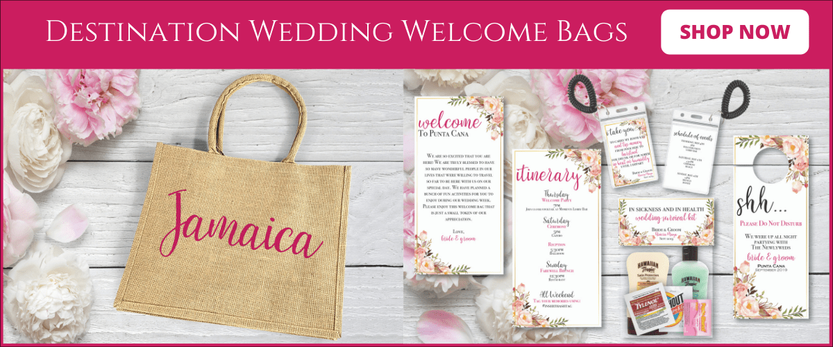 destination wedding welcome bags