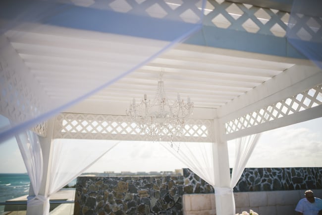 Azul Sensatori wedding ceremony gazebo