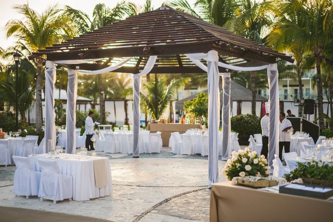 Destination Wedding Reception at Azul Sensatori