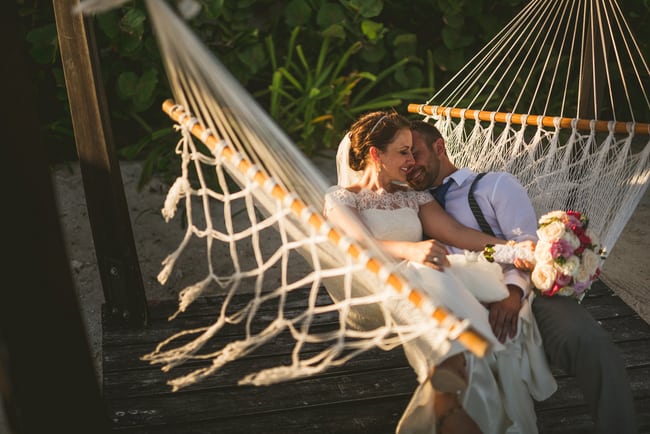 Cancun beach wedding