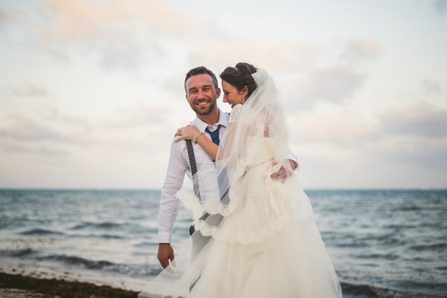 Cancun beach wedding