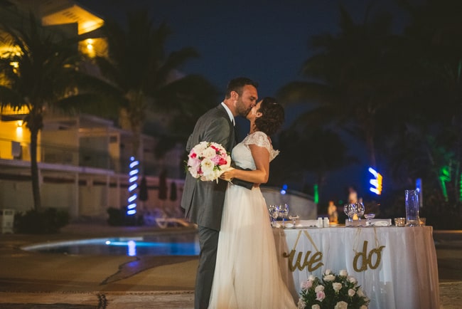 Destination Wedding Reception at Azul Sensatori