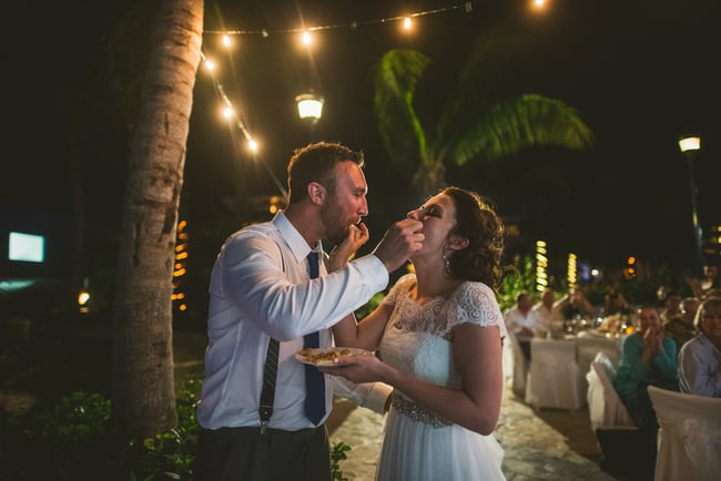 Destination Wedding Cake at Azul Sensatori