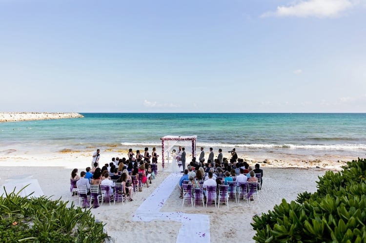 Now Jade Riviera Cancun Destination Wedding