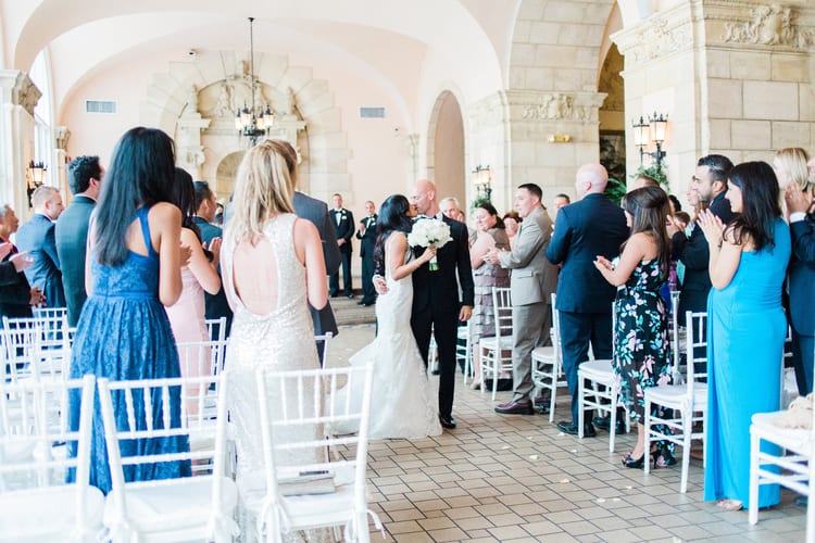 destination wedding at the Flager Museum