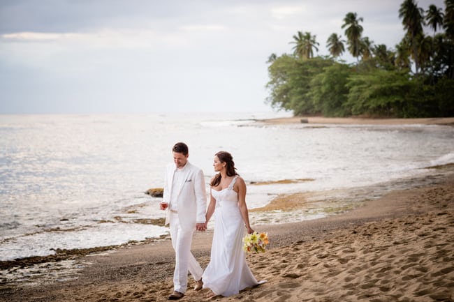 Puerto Rico beach wedding