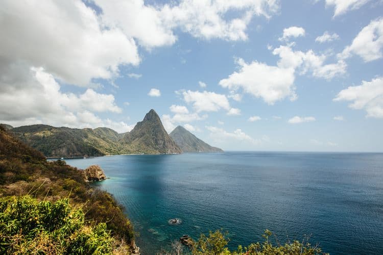 destination wedding in St. Lucia