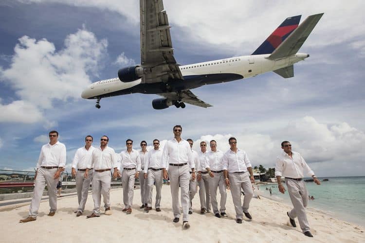 Destination Wedding In St Maarten With Gorgeous Views