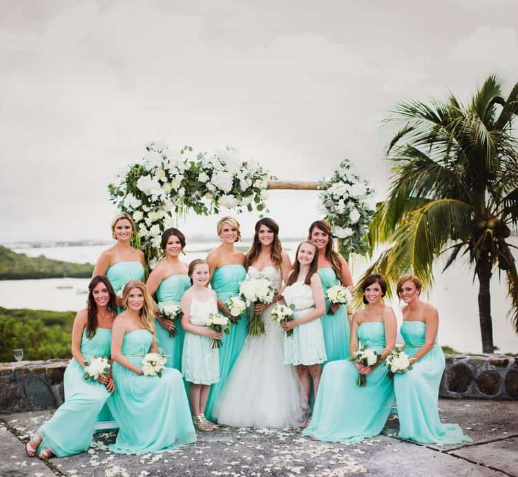 Destination Wedding In St Maarten With Gorgeous Views