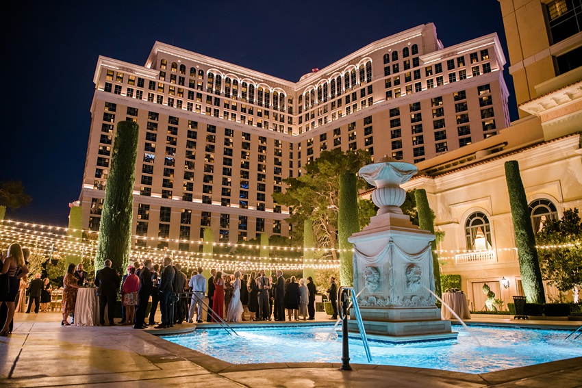 Luxe Las Vegas Destination Wedding At The Bellagio Destination Wedding Details