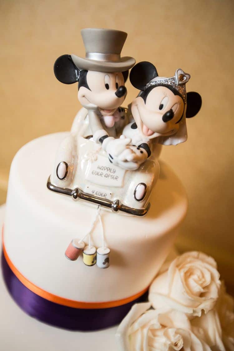 Disney wedding cake