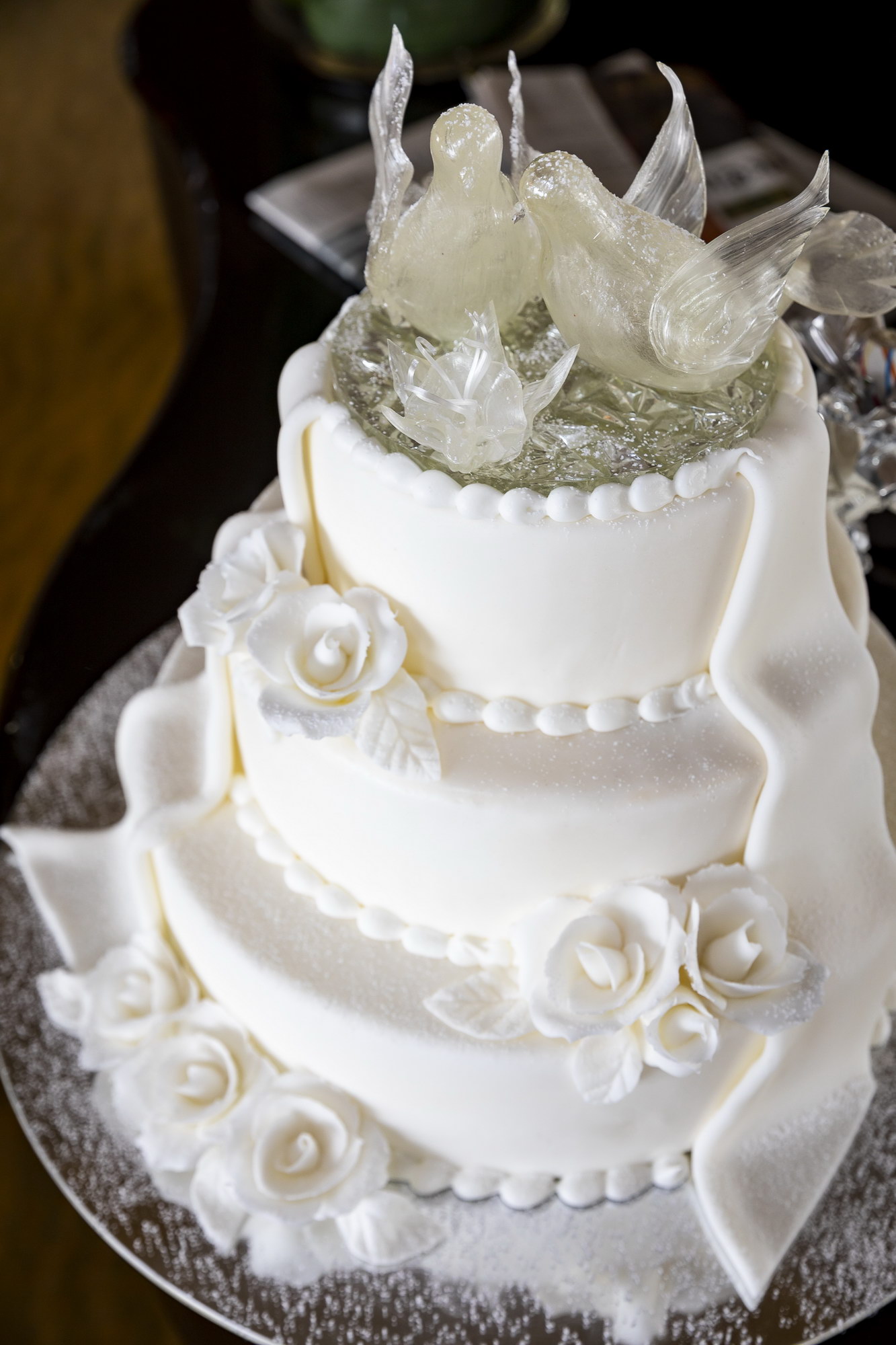 Elegant Formal Wedding Cake