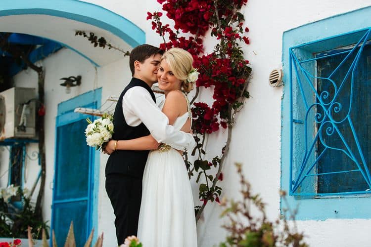 Elopement in Santorini