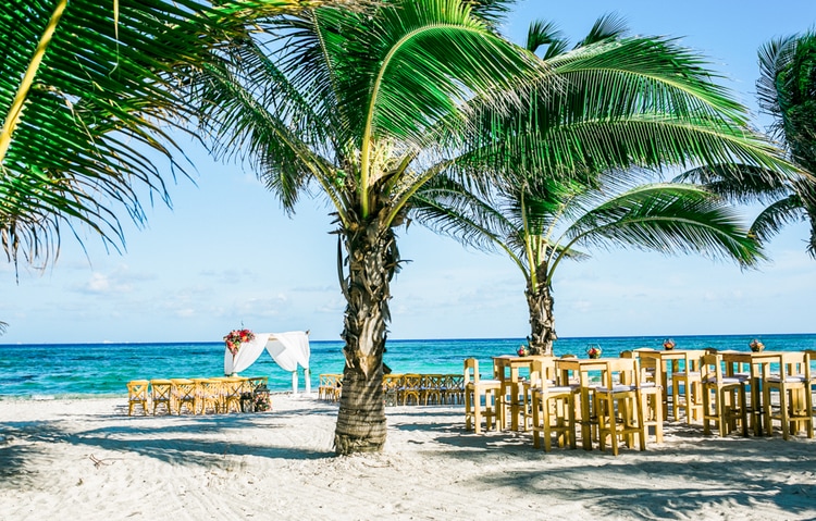 Bright & Tropical Destination Wedding at Grand Coral Beach Club -  Destination Wedding Details