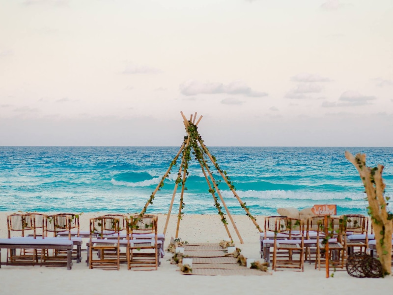 Grand oasis cancun wedding