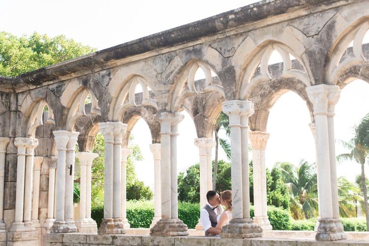 Intimate destination wedding at the French Cloister of The One and Only Ocean Club