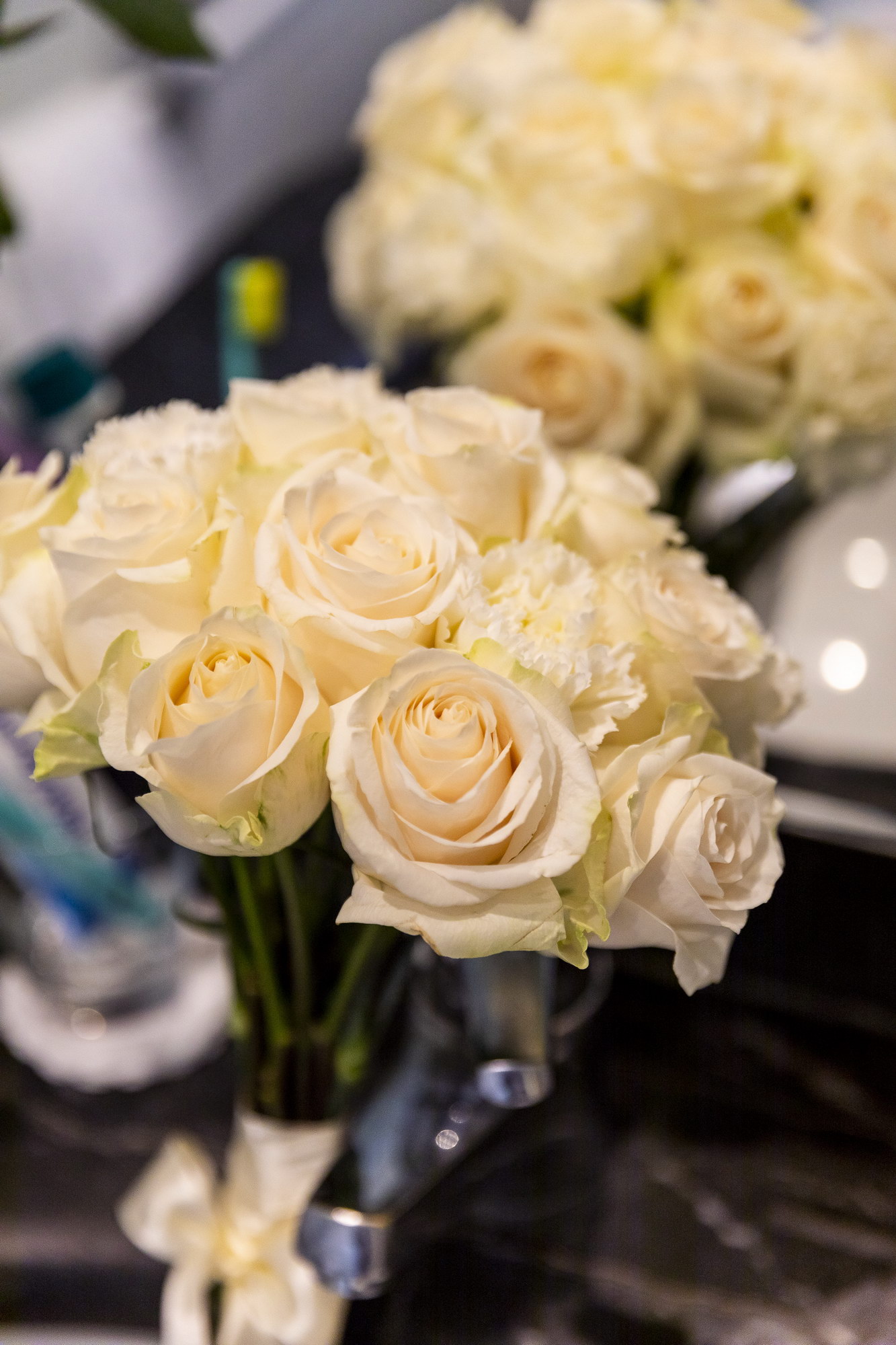 Ivory Rose Wedding Bouquet