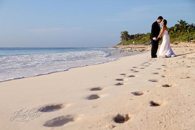 riviera maya trash the dress