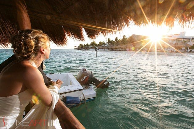 beach wedding in cancun