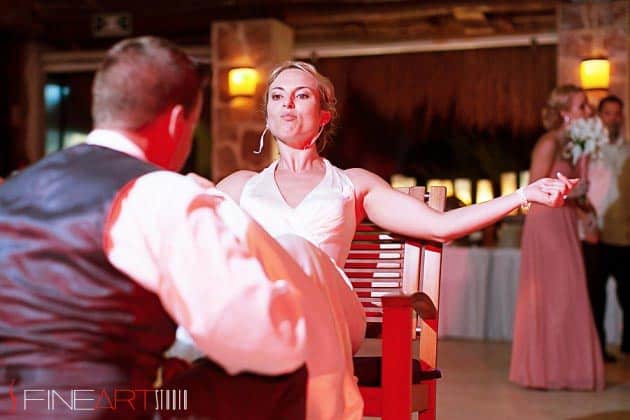 azul beach wedding in cancun