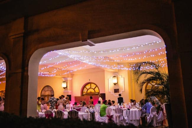 costa rica wedding reception in Riu Palace