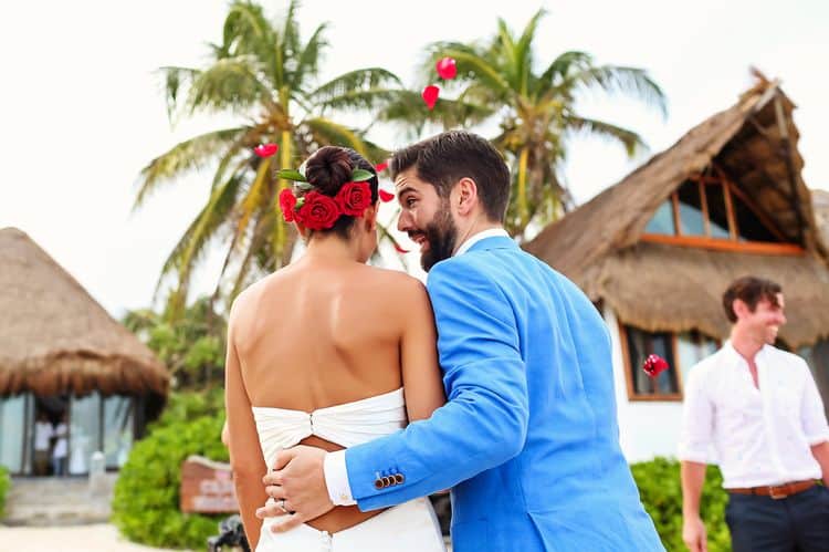 Mayan destination wedding at Casa Violeta in Tulum_51