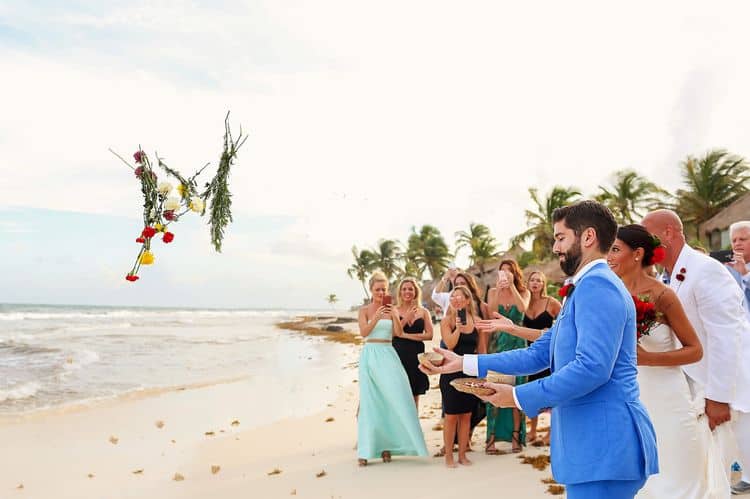 Mayan destination wedding at Casa Violeta in Tulum_55