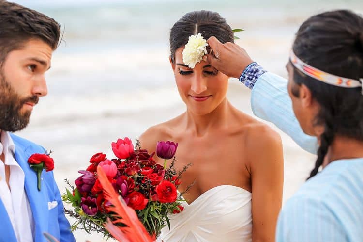 Mayan destination wedding at Casa Violeta in Tulum_76