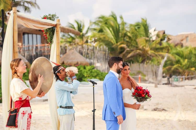 Mayan destination wedding at Casa Violeta in Tulum_86