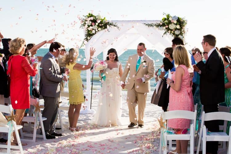 destination beach wedding in florida