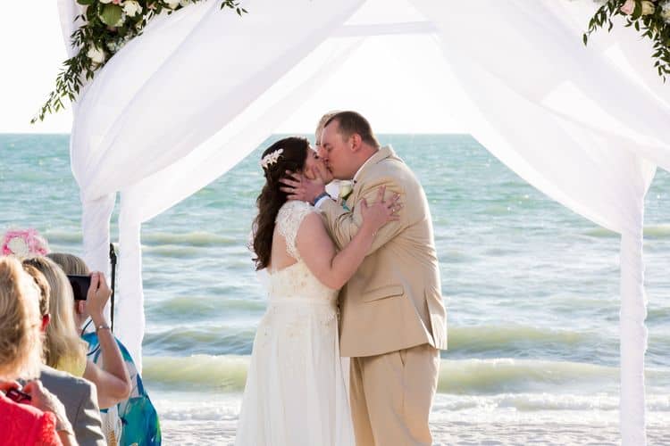 destination beach wedding in florida