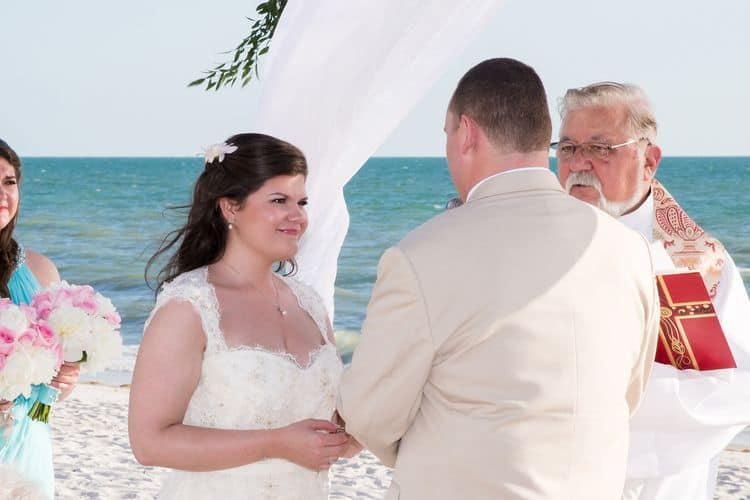 destination beach wedding in florida